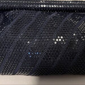 Navy Sequin Clutch